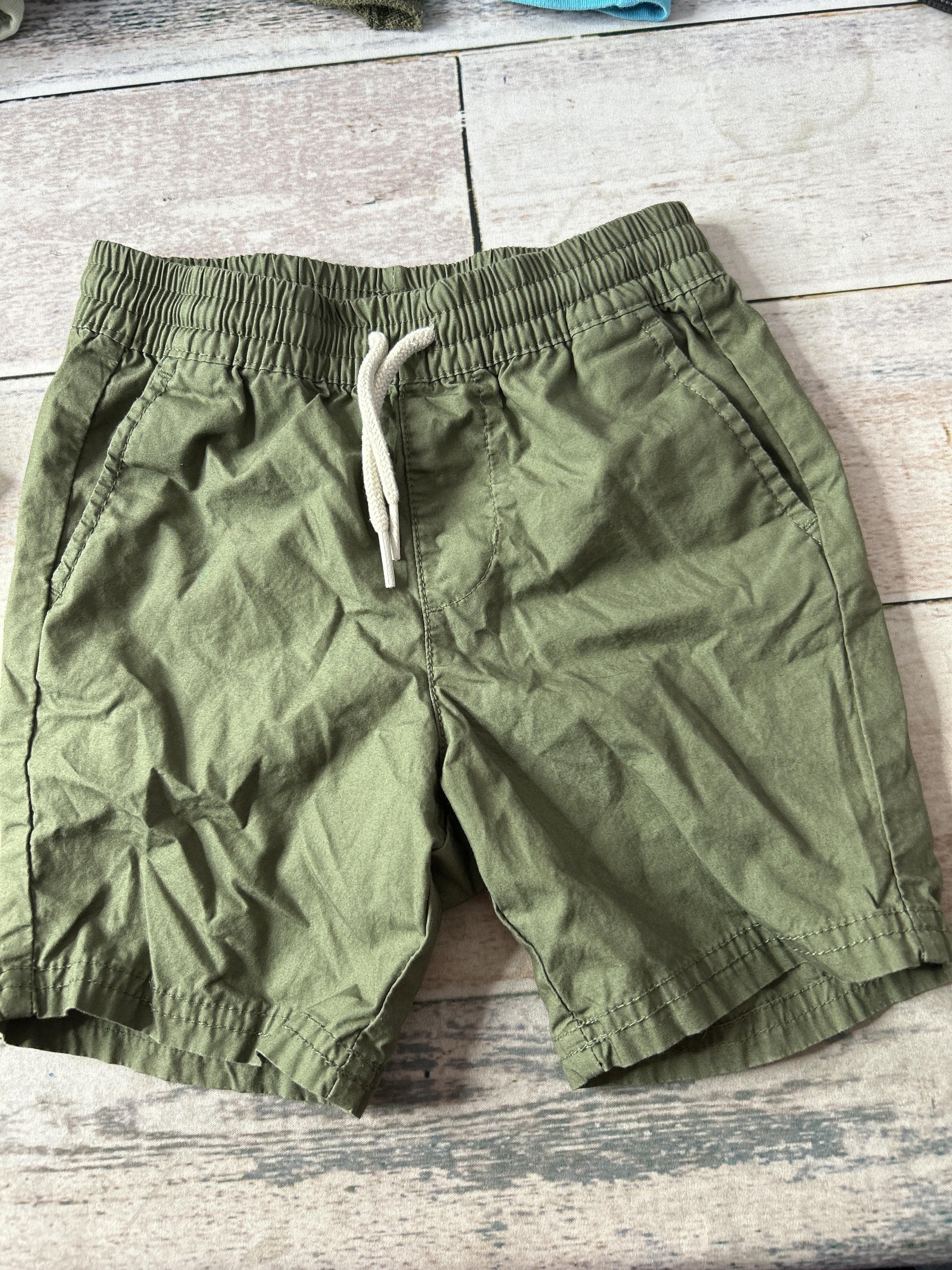 Old Navy Unisex Forest Green Button Down Short Sleeve Size: 3T Forest Green