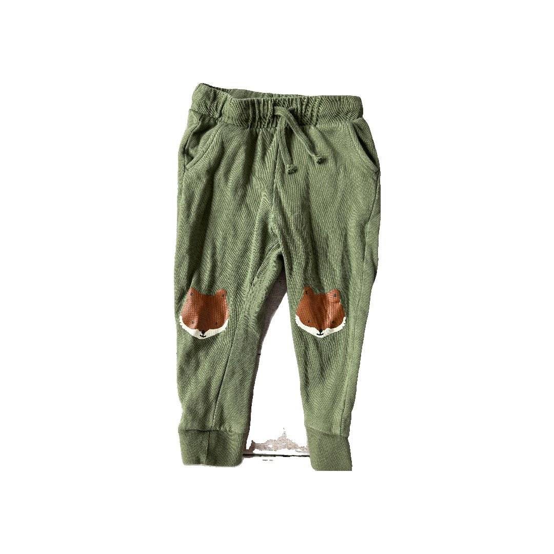 H&M Boys Forest Green Pants Size: 2T Forest Green