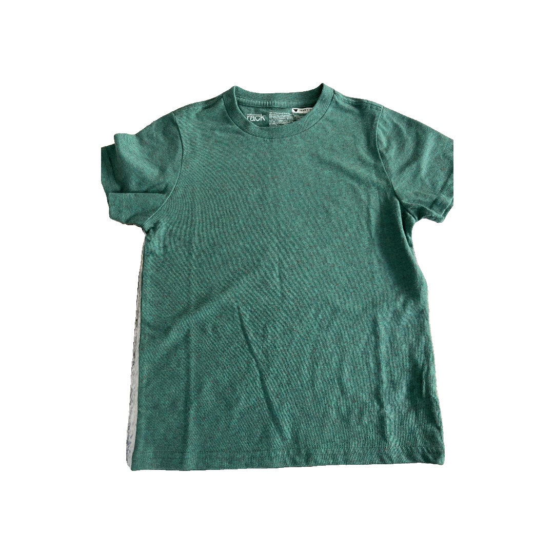 Nordstrom Boys Forest Green Button Down Short Sleeve Size: 5 Forest Green