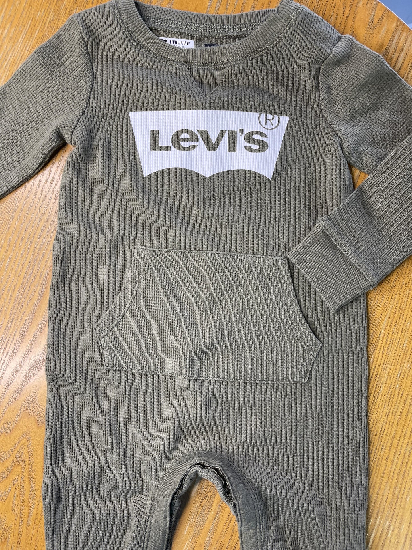 Levis Boys Forest Green Long Sleeve Outfit Size: 12-18 months Forest Green