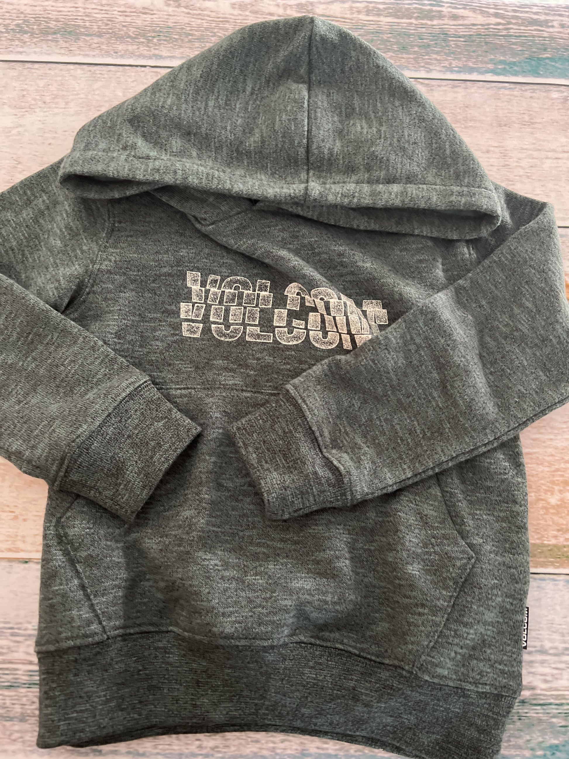 Volcom Boys Forest Green Hoodie Size: 3T Forest Green