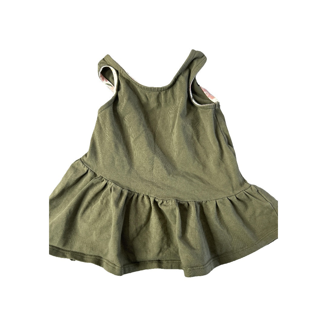 Unisex Forest Green Tank Top Size: 6-12 months Forest Green