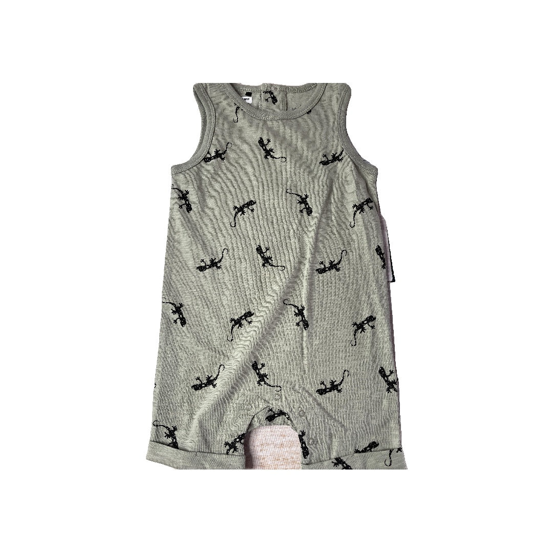 Mini Heroes Unisex Forest Green Romper Size: 18-24 months Forest Green