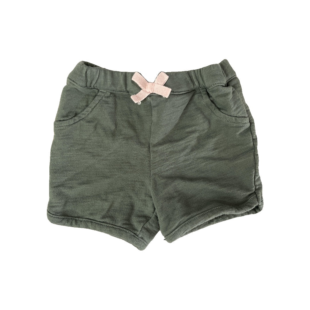 Carters Unisex Forest Green Shorts Size: 12 months Forest Green