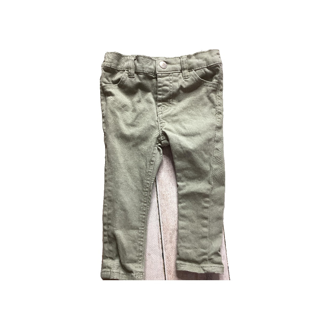 Unisex Forest Green Jeans Size: 18 months Forest Green