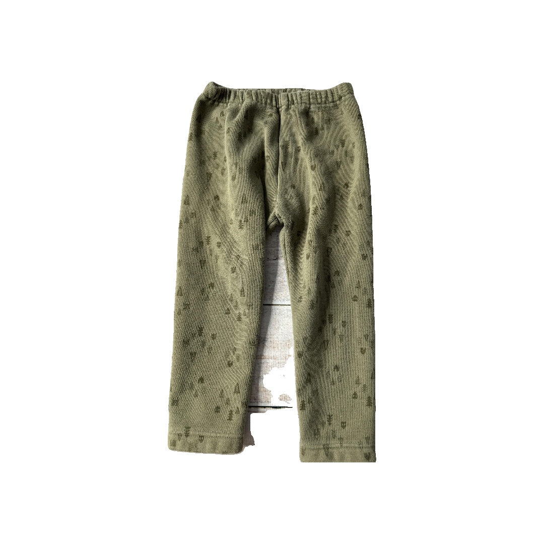 Uniqlo Boys Forest Green Pants Size: 18-24 months Forest Green