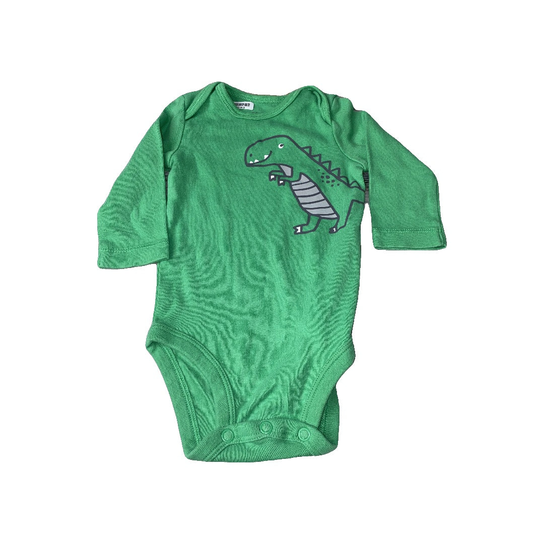 Carters Boys Forest Green Onesie Size: 3 months Forest Green