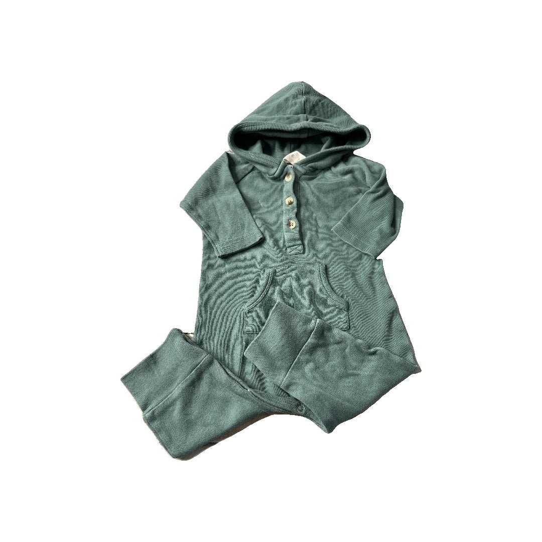 Kate Quinn Boys Forest Green Long Sleeve Outfit Size: 3-6 months Forest Green