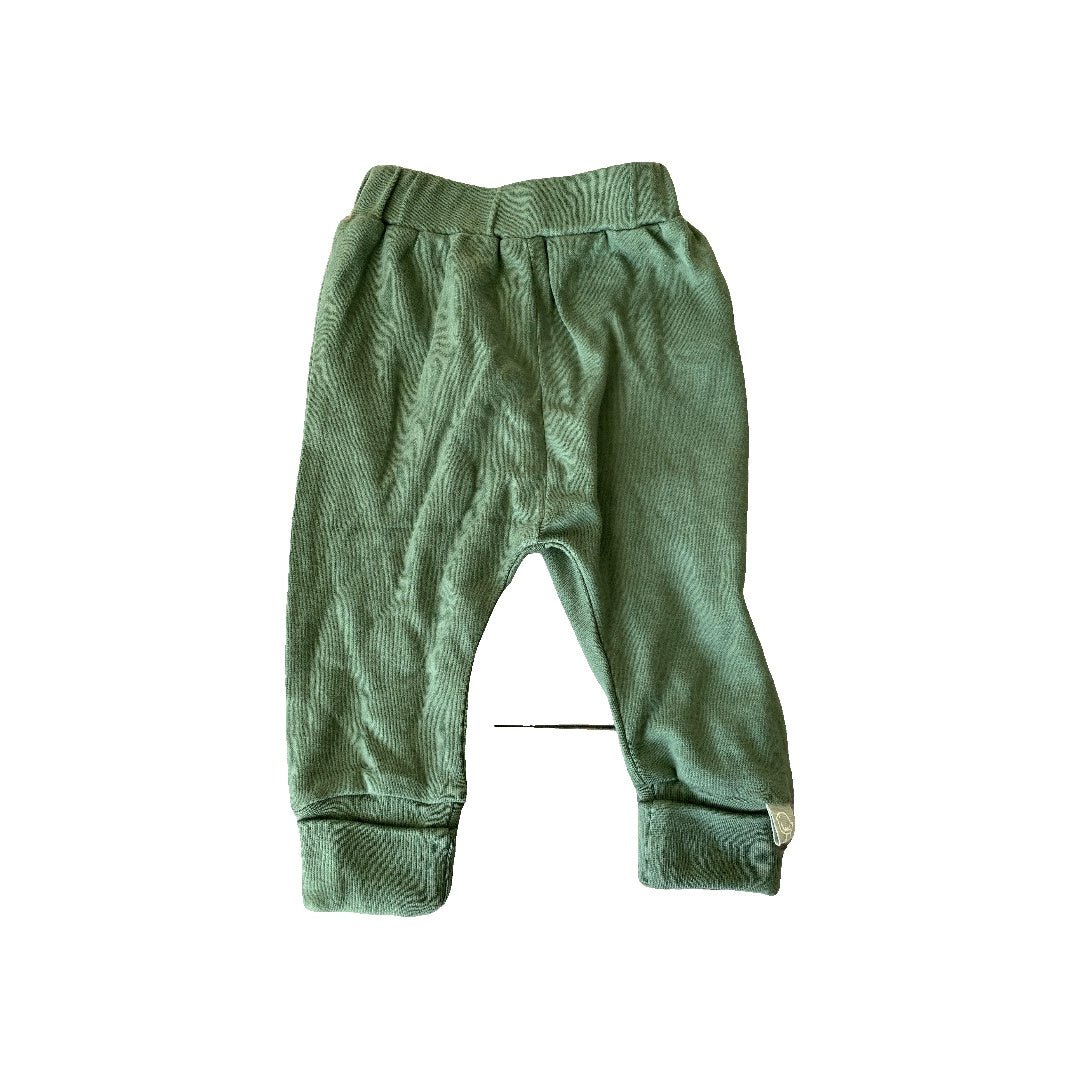 Finn + Emma Boys Forest Green Pants Size: 0-3 months Forest Green