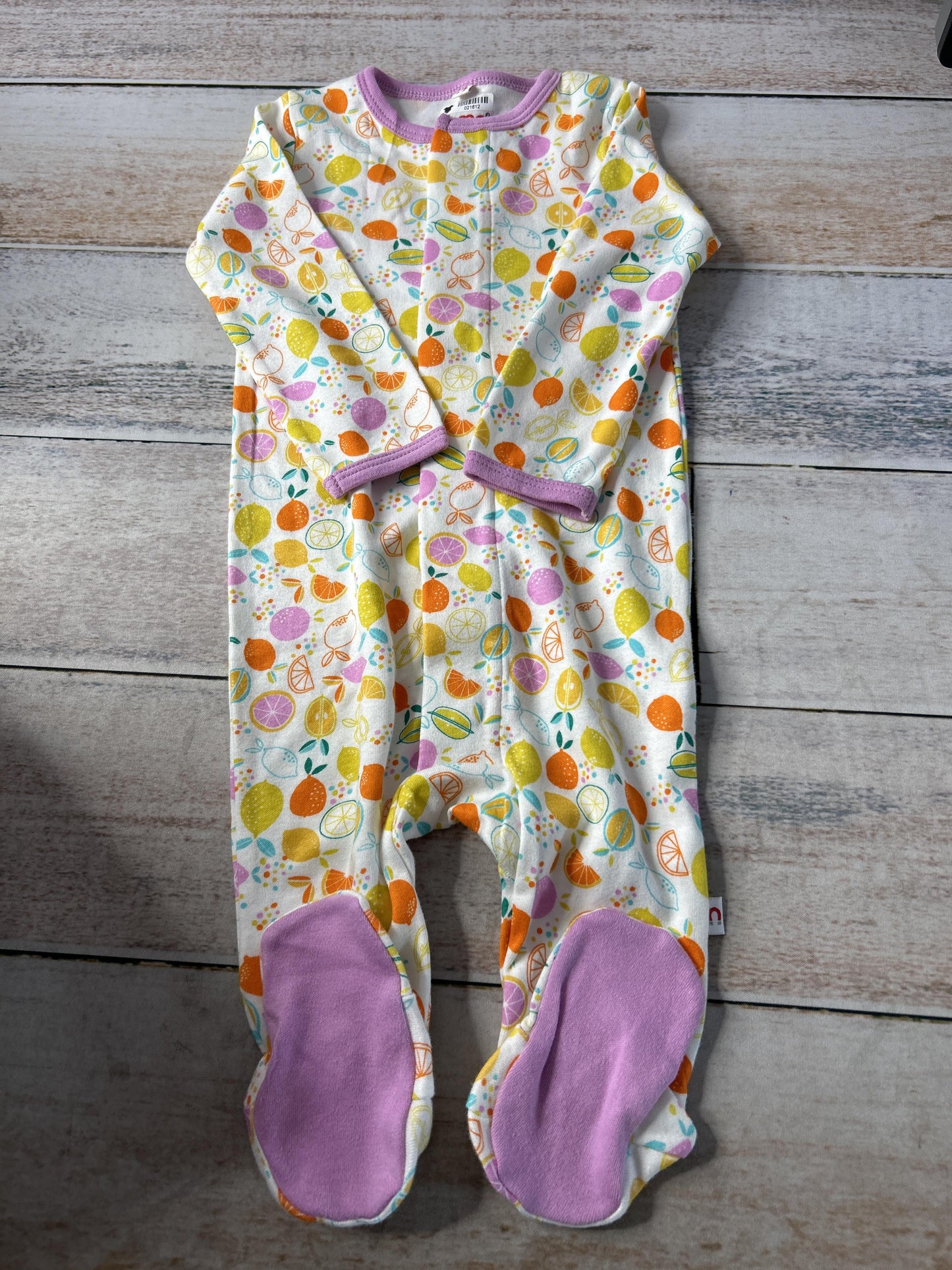 Magnetic Me Girls Fruit | purple | Yellow | orange Pajamas Size: 6-9 months Fruit | purple | Yellow | orange