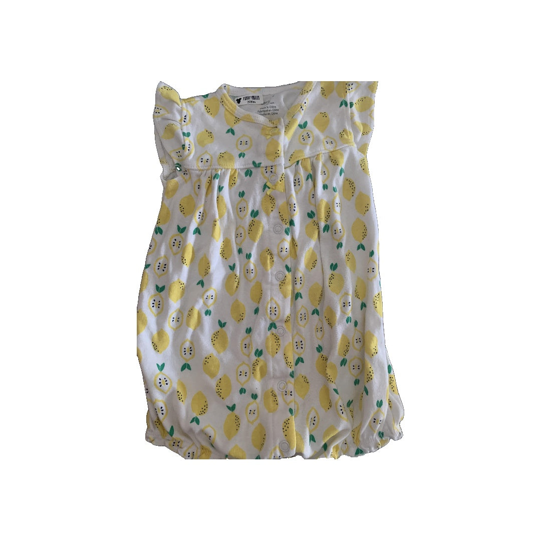 Girls Fruit Romper Size: 12 months Fruit