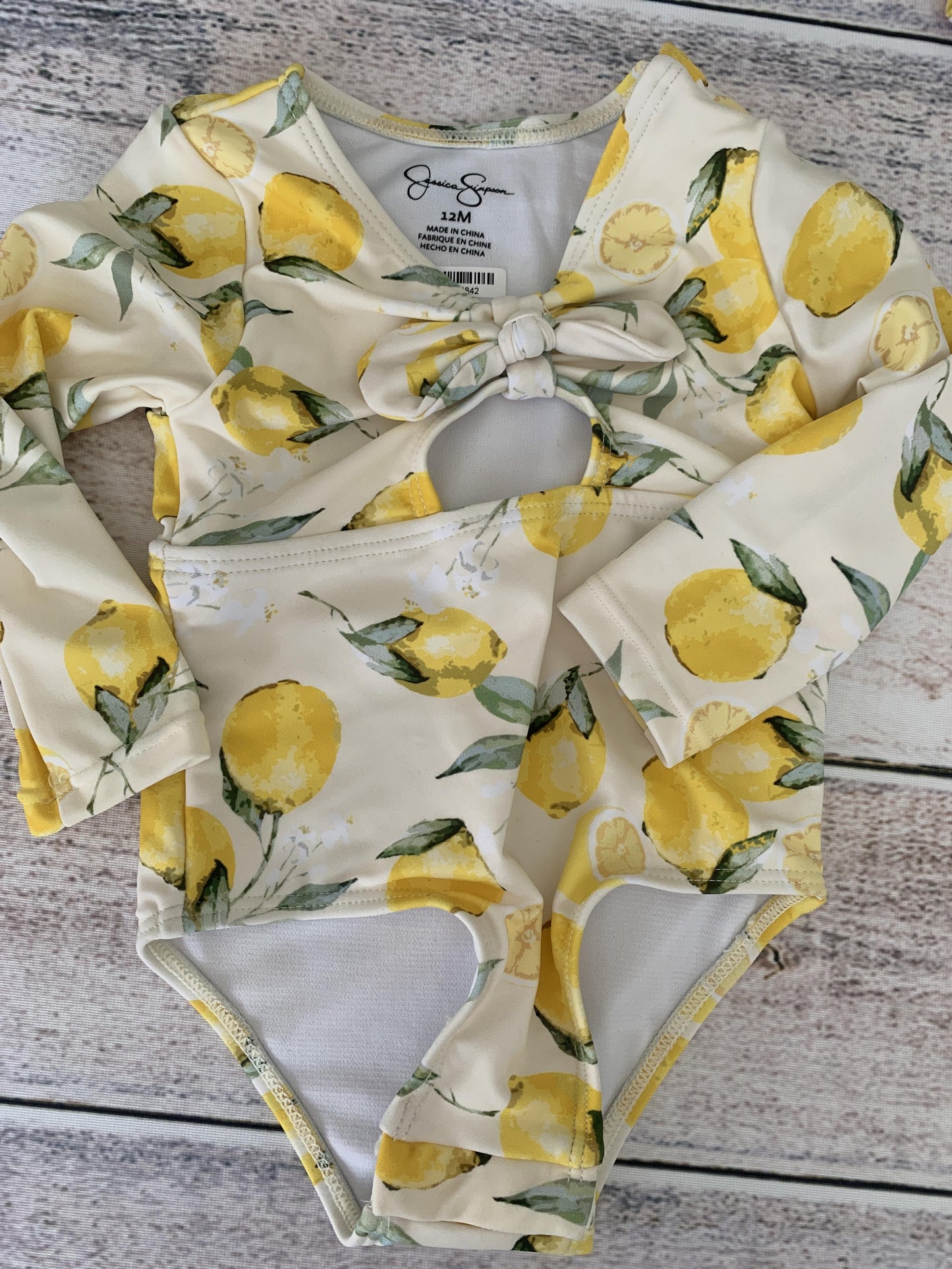 Jessica Simpson Girls Fruit Swimwear Size: 12M Fruit