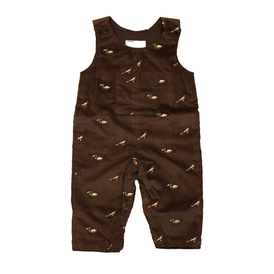 Classic Prep Boys Fudgesicle with Bird Romper Size: 6-9 Months