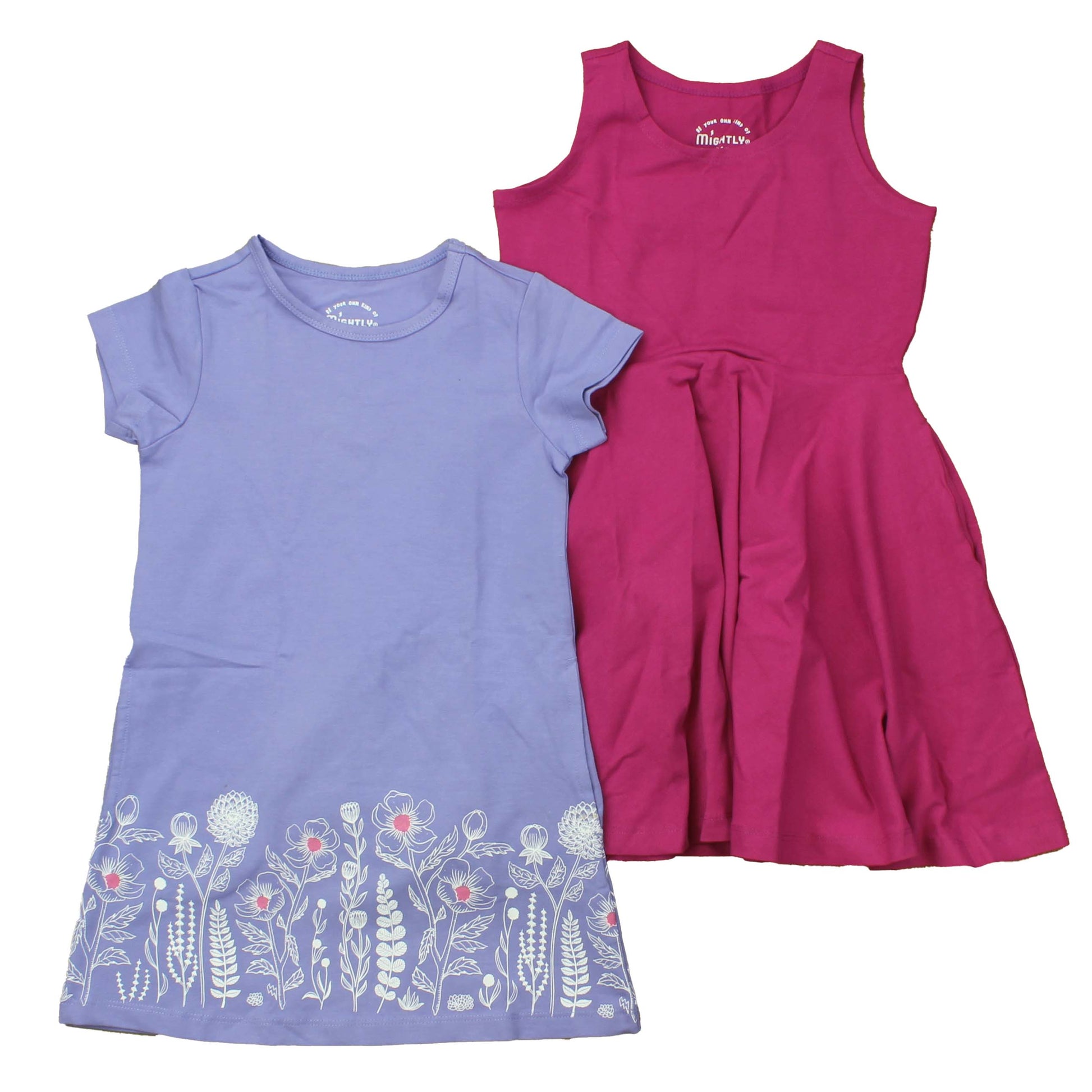 Mightly Girls Fuschia | Purple Dress Size: Little Girl Fuschia | Purple