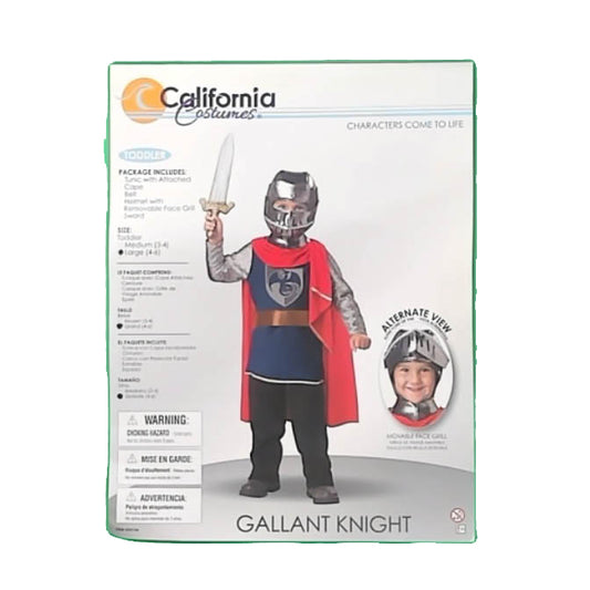 California Costumes Boys Gallant Knight Costume Size: 4-6 Years Gallant Knight