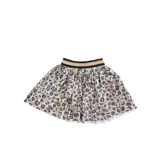Member's Mark Girls Gold | Cheetah Skirt Size: 4T Gold | Cheetah