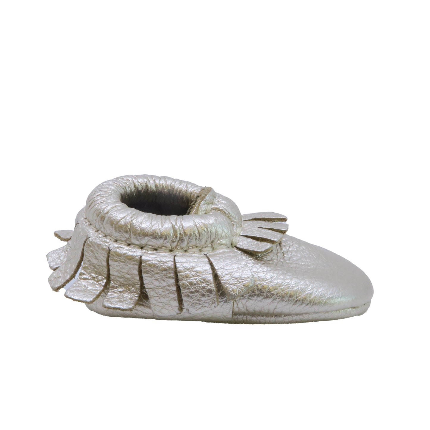 Freshly Picked Girls Gold Shoes Size: 0 Infant Gold