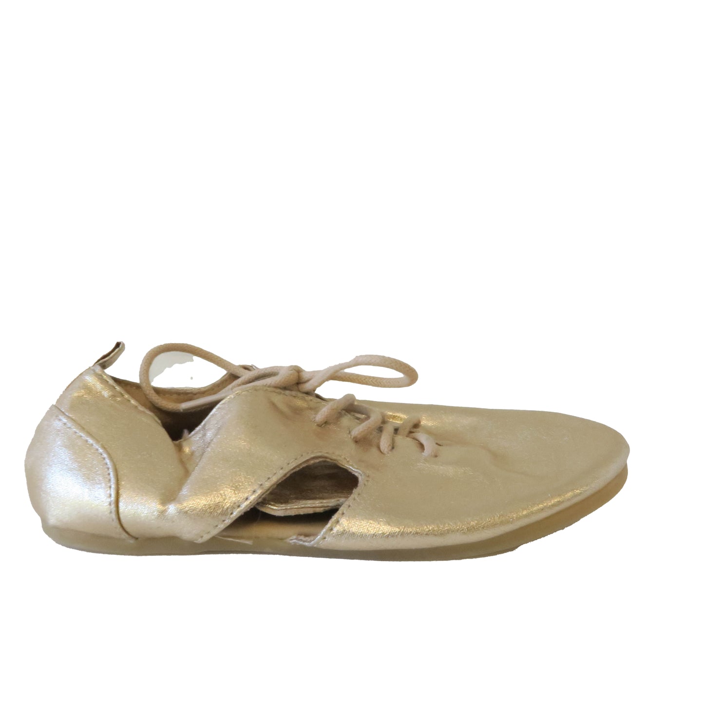 Zara Girls Gold Shoes Size: 8 Toddler