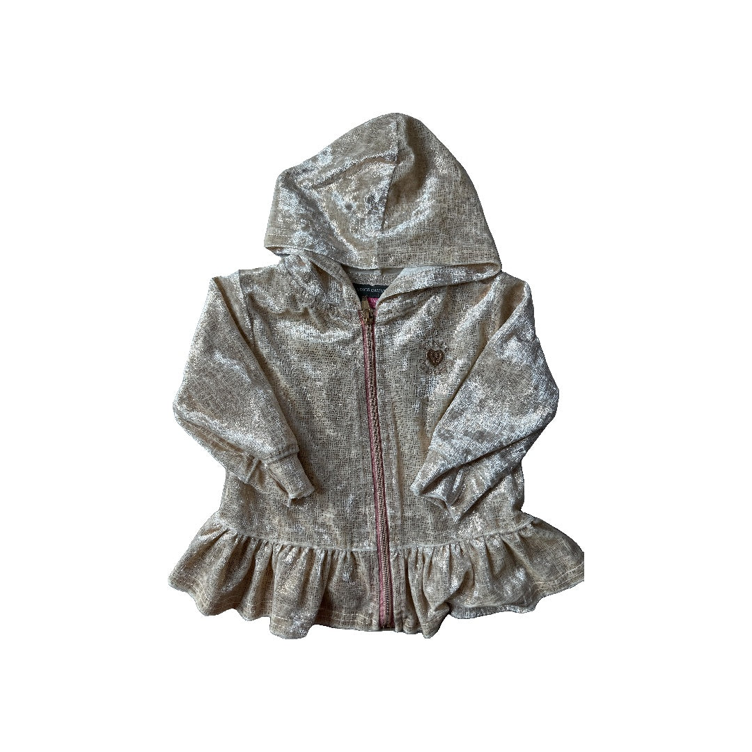 Unisex Gold Hoodie Size: 12M Gold