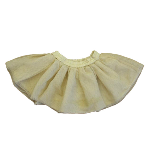 Gymboree Girls Gold Skirt Size: 12-18 Months