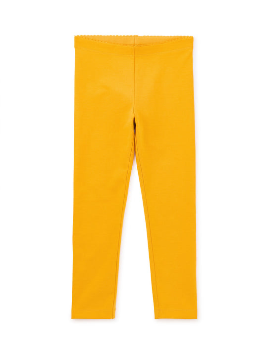 Tea Collection Girls Gold Leggings Size: 5T Gold