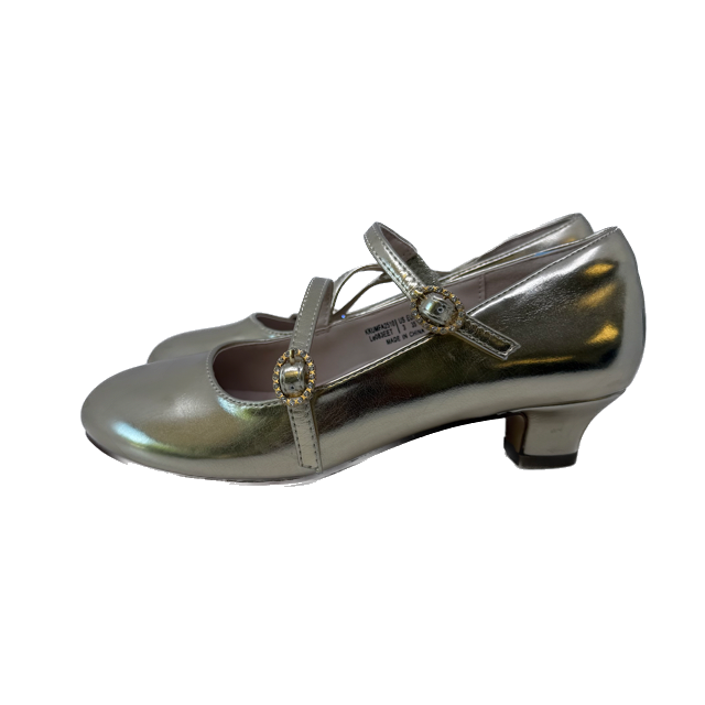 Dream Pairs Girls Gold Shoes Size: Youth 3 Gold