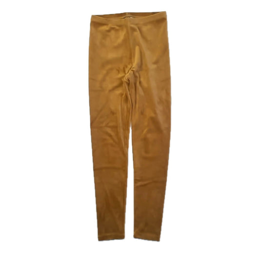 Tea Collection Girls Gold Leggings Size: 12 Years Gold