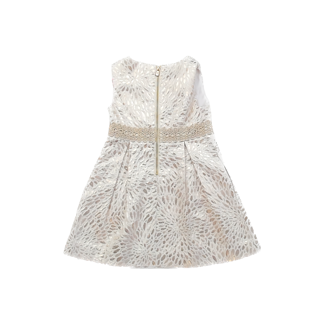 Lilly Pulitzer Girls Gold Special Occasion Dress Size: 4T Gold