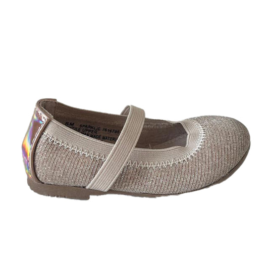 Olive & Edie Girls Gold Shoes Size: 5 Toddler Gold