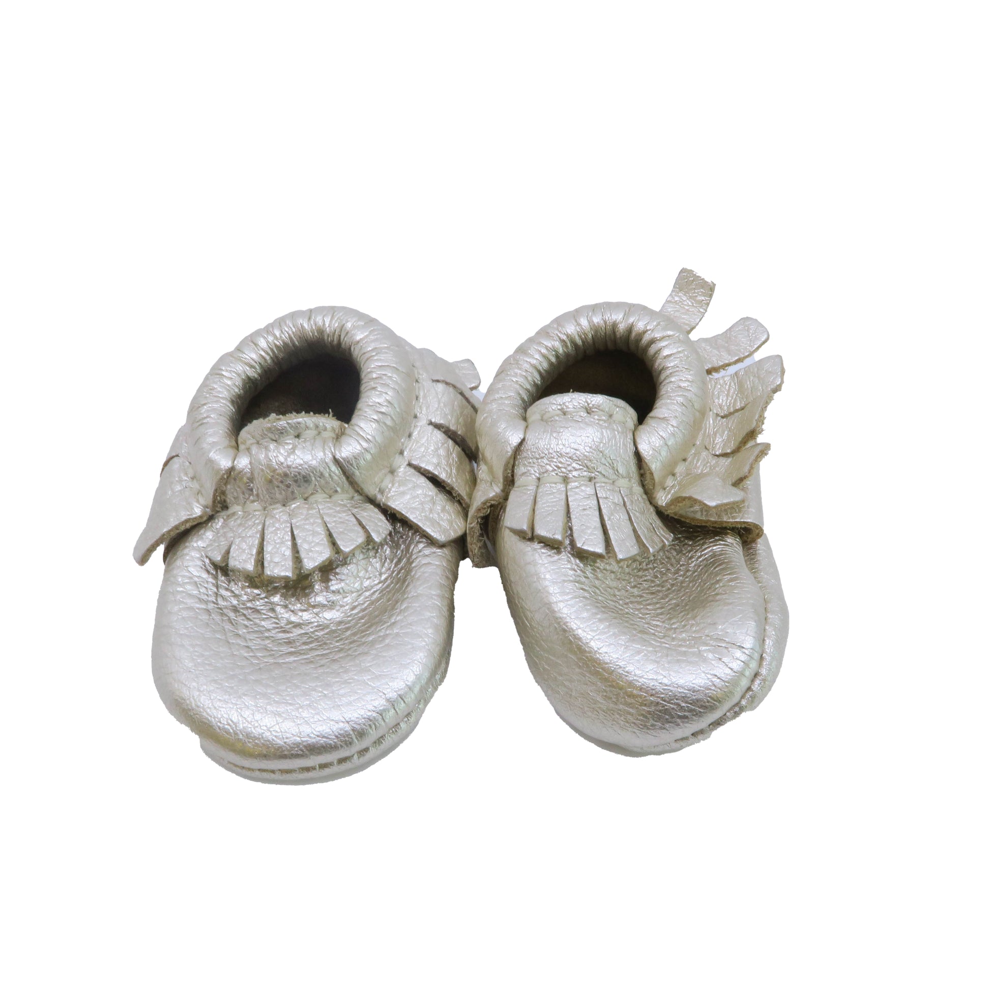 Freshly Picked Girls Gold Shoes Size: 0 Infant Gold