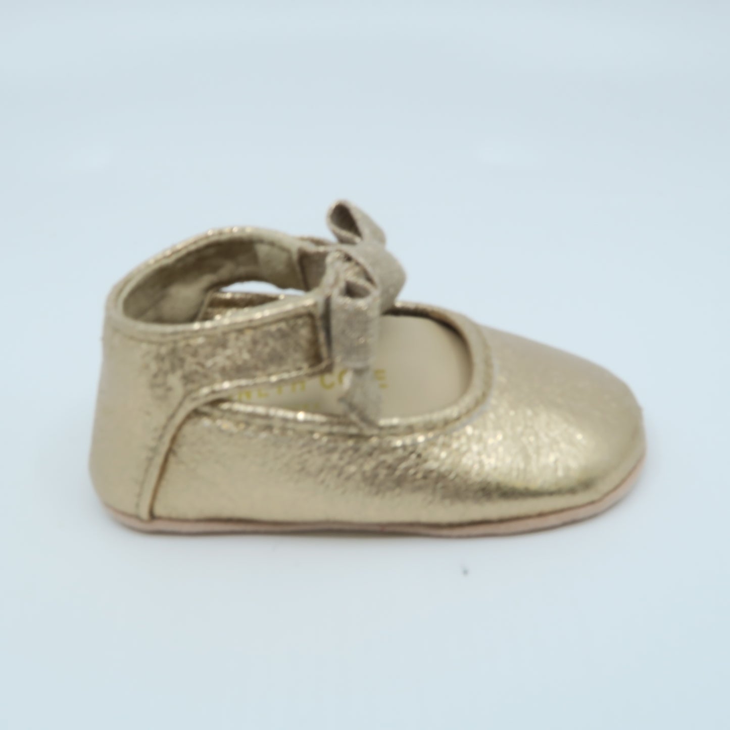 Kenneth Cole Girls Gold Shoes Size: 2 Infant Gold