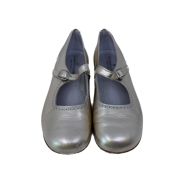 Children's Classics Girls Gold Shoes Size: 2.5-3 Youth Gold