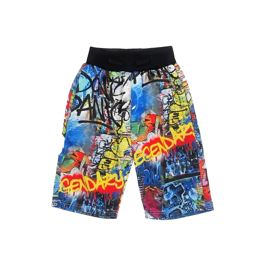 Phat Farm Boys Graffiti Shorts Size: 14-16 Years Graffiti