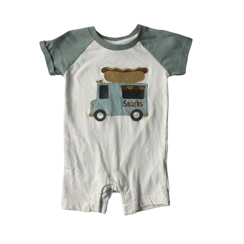 PL Baby Boys Graphic | Food Romper Size: 12-18 months Graphic | Food
