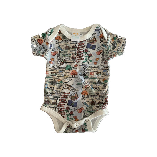 Fish Kiss Boys Graphic Onesie Size: 3-6 months Graphic