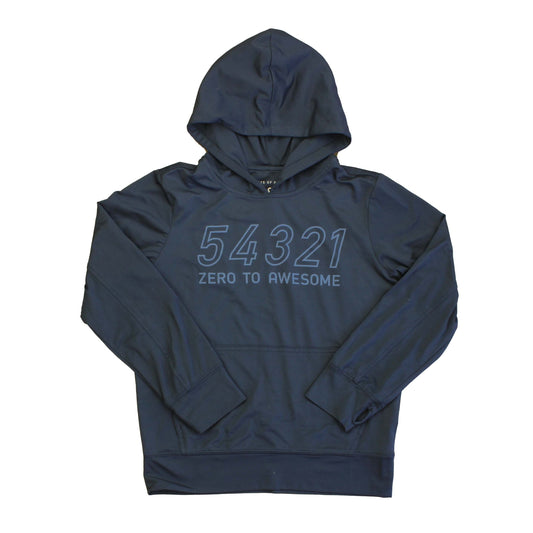 Rockets Of Awesome Boys Graphite Hoodie Size: 4-5T Graphite