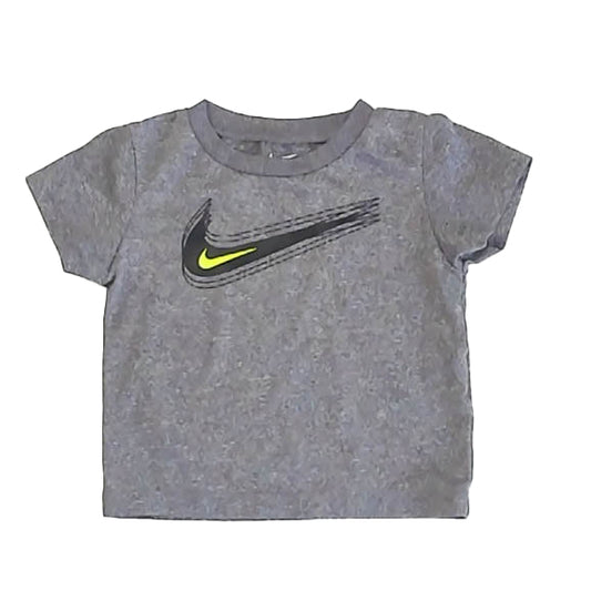 Nike Boys Gray | Black Athletic Top Size: 18 Months Gray | Black