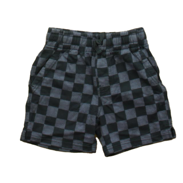 Tea Boys Gray | Black Shorts Size: 6 Years