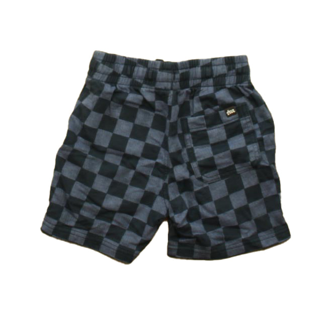 Tea Boys Gray | Black Shorts Size: 6 Years