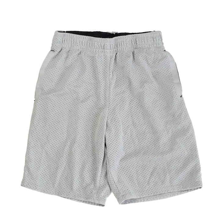 Athletic Works Boys Gray | Black Athletic Shorts Size: 10-12 Years Gray | Black