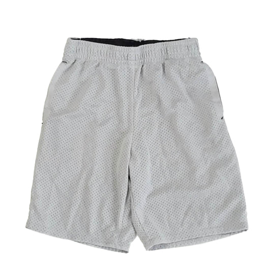 Athletic Works Boys Gray | Black Athletic Shorts Size: 10-12 Years Gray | Black