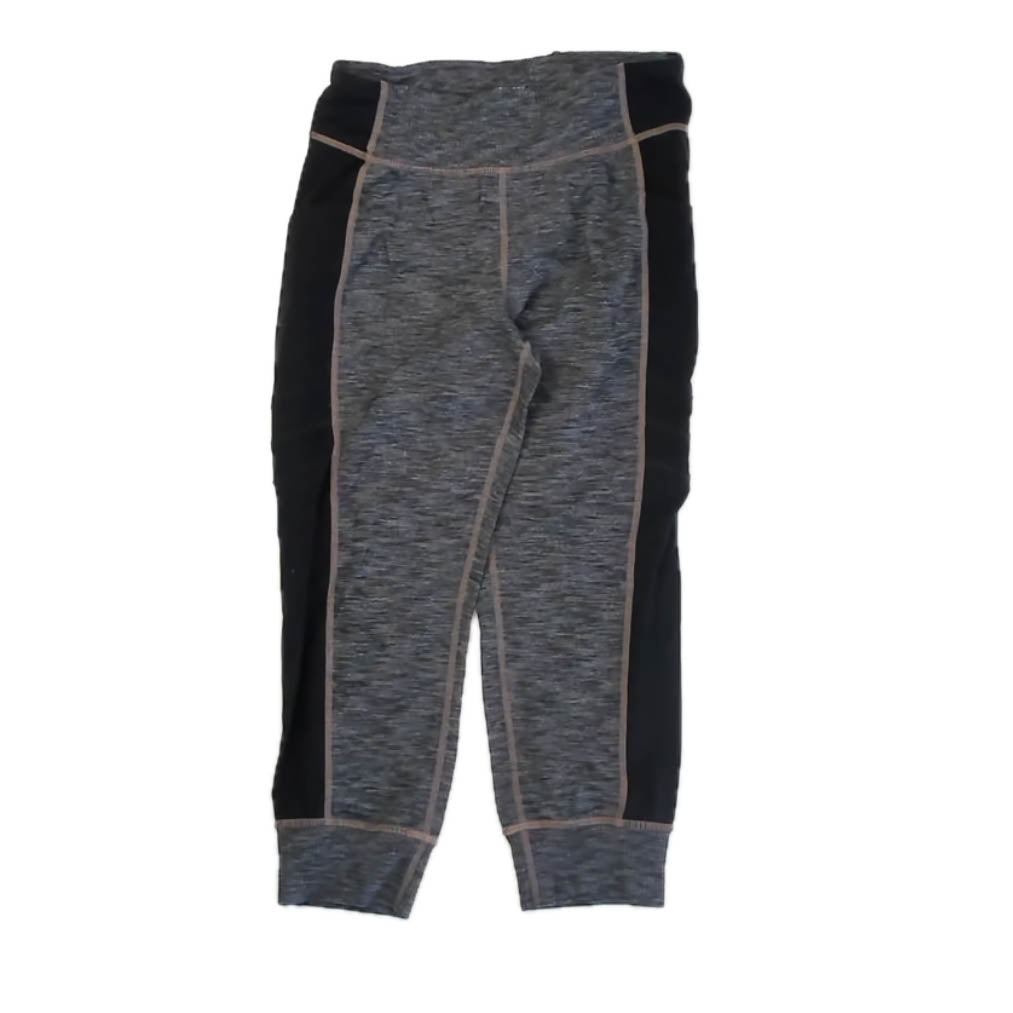 Athleta Girls Gray | Black Athletic Pants Size: 8-10 Years Gray | Black
