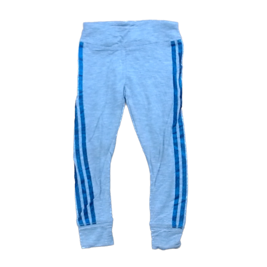 Rockets Of Awesome Girls Gray | Blue Sparkly Side Stripes Pants Size: 4T Gray | Blue Sparkly Side Stripes