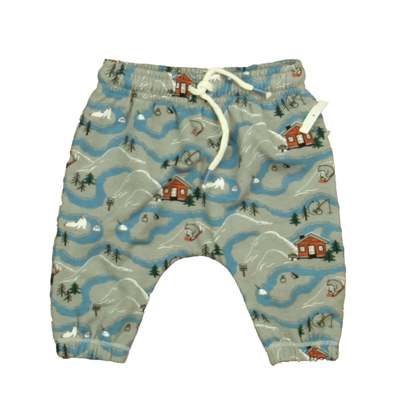 Tucker + Tate Boys Gray | Blue Leggings Size: 6 Months Gray | Blue