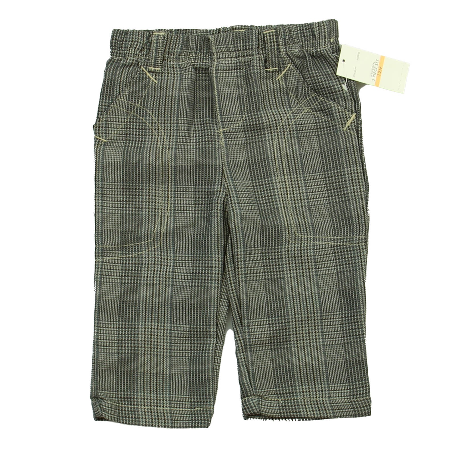 Calvin Klein Boys Gray | Brown Pants Size: 12 Months Gray | Brown