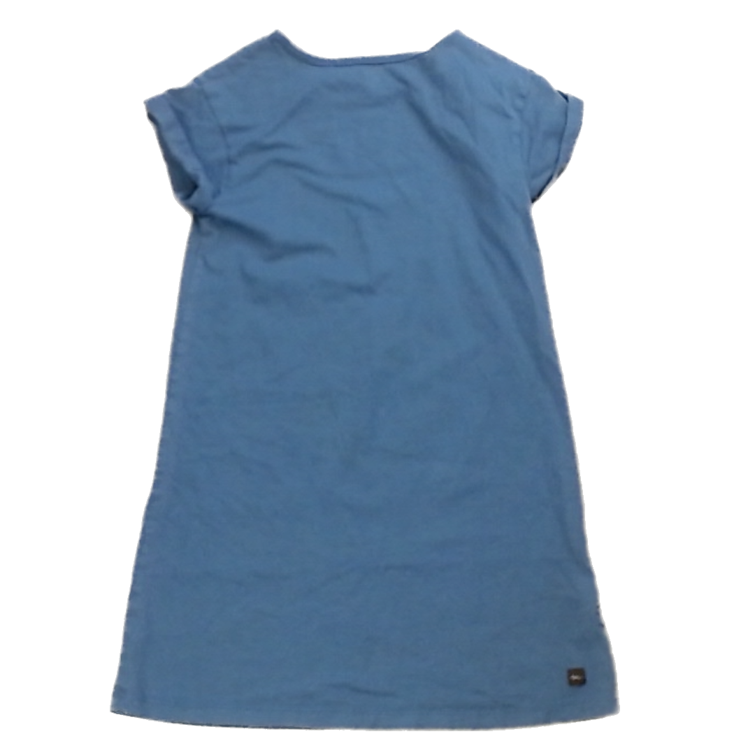 Tea Collection Girls Gray Butterflies Dress Size: 6T Gray Butterflies