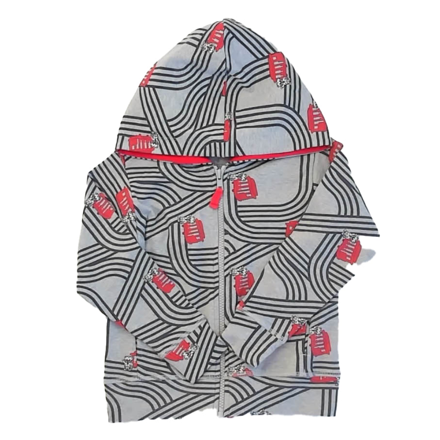 Pact Boys Gray Daniel Tiger Hoodie Size: 2-3T Gray Daniel Tiger