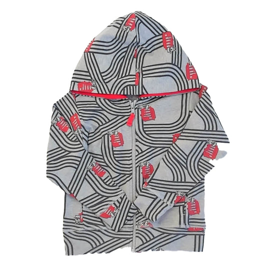 Pact Boys Gray Daniel Tiger Hoodie Size: 2-3T Gray Daniel Tiger