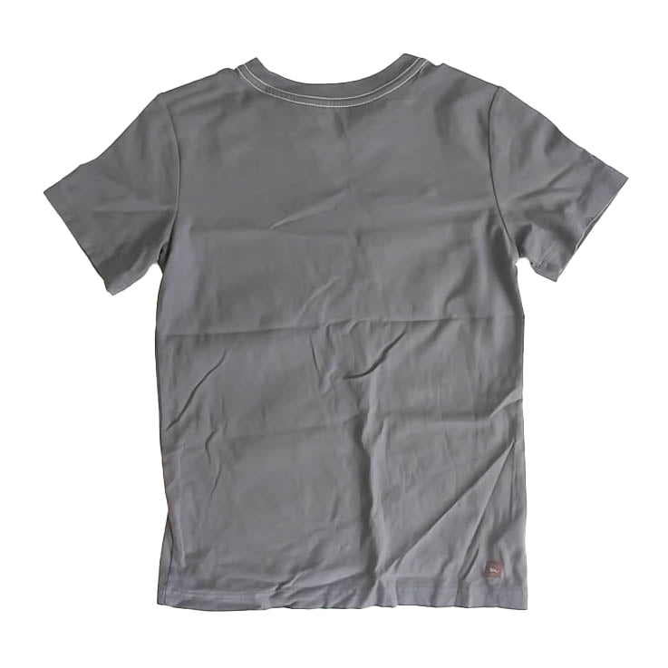 Tea Collection Boys Gray Dragon T-Shirt Size: 8 Years Gray Dragon