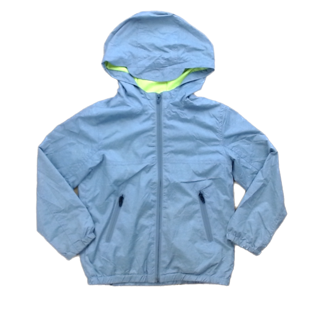 Rockets Of Awesome Boys Gray | Florescent Green Inside Jacket Size: 6 -7 Years Gray | Florescent Green Inside